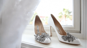 Manolo Blahnik wedding shoes